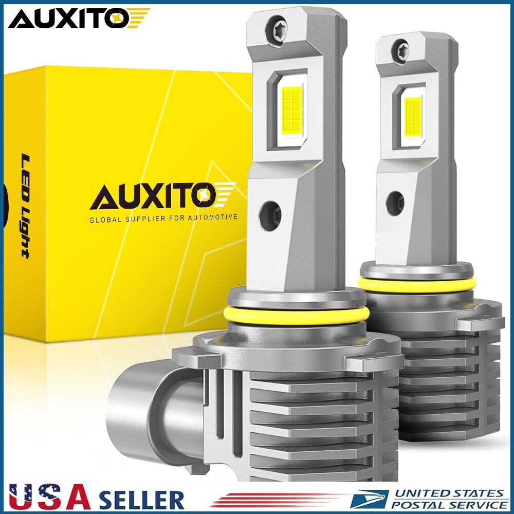 AUXITO 9006 LED Headlight Bulb Kit Low Beam 80000LM Super Bright 6000K White D