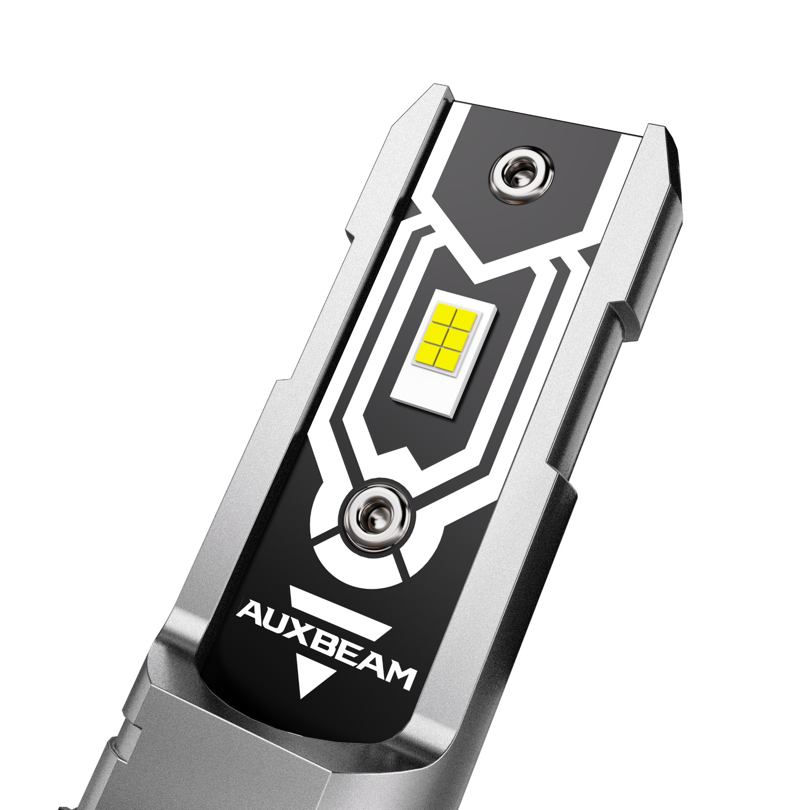 AUXBEAM 9005 HB3 LED Headlight Bulb Kit High Beam 6000K Super Bright White Light