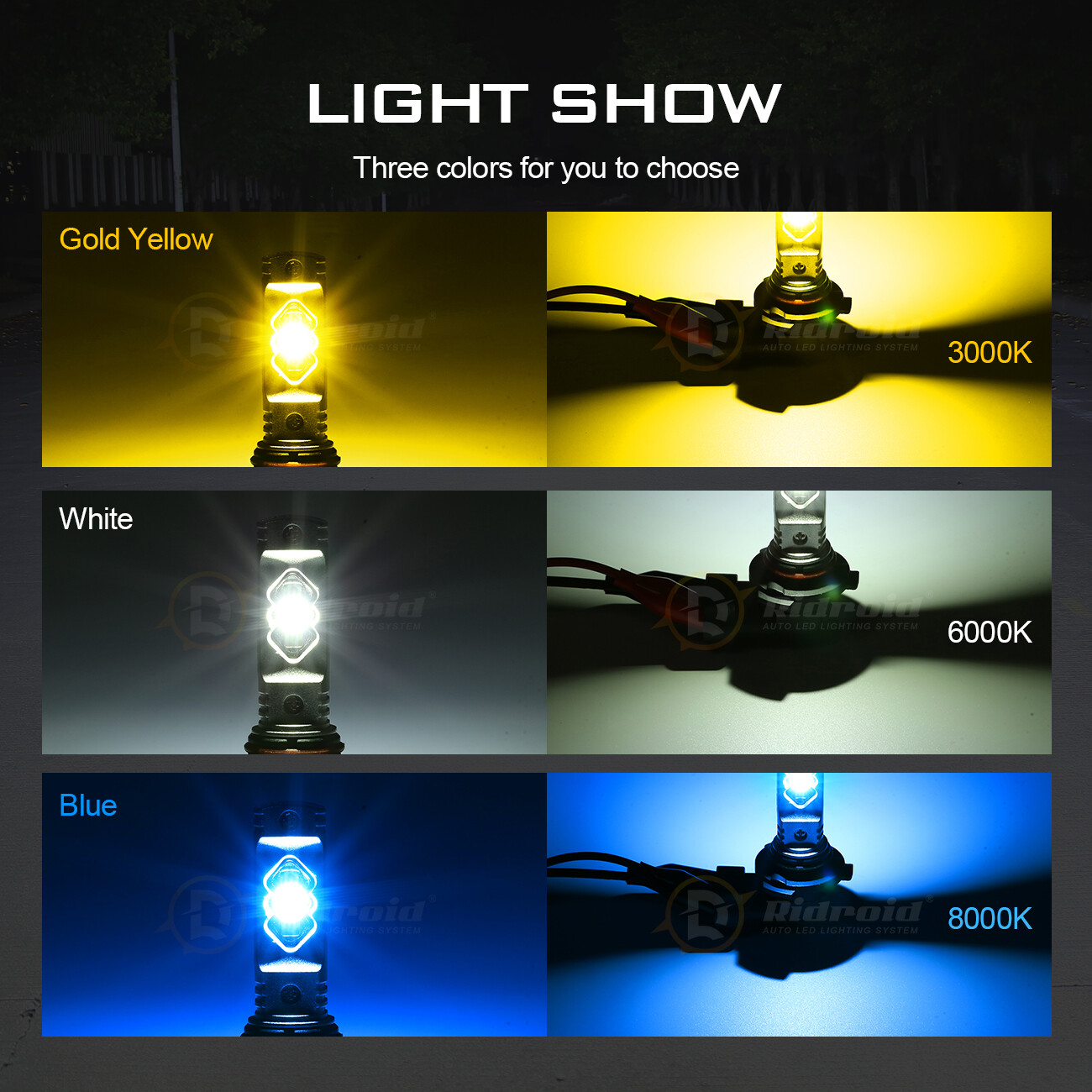 9006 HB4 LED HEADLIGHT SUPER BRIGHT BULBS 6000K WHITE 16000LM LOW BEAM FOG LIGHT