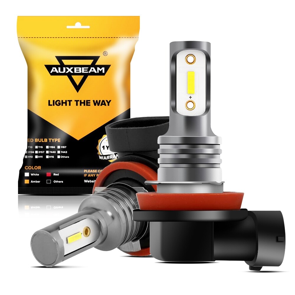 For Nissan Sentra 2013-2023 AUXBEAM LED Headlight Hi/Low+Fog Bulbs Combo Canbus