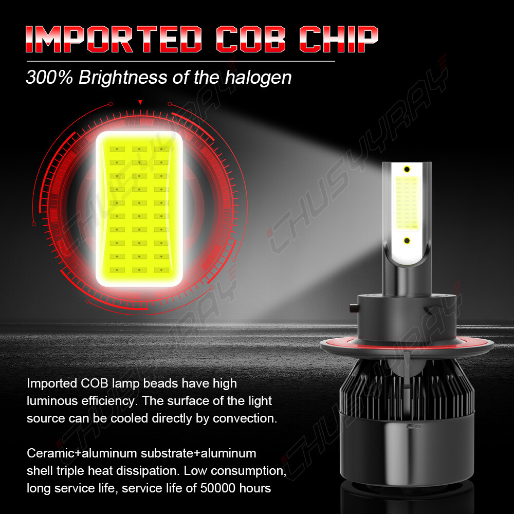 Combo H13 9008+9145 9140 H10 LED Headlight Fog Lights for Ford F150 2004-2014