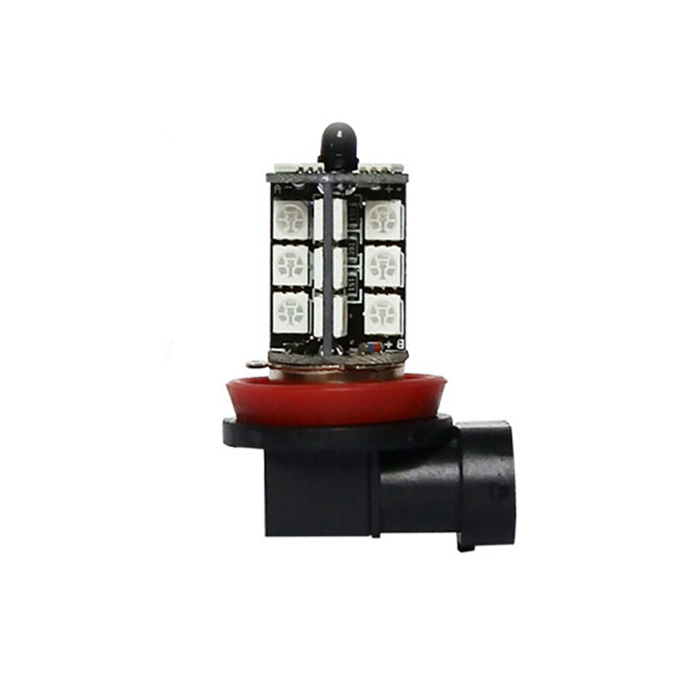 2pcs H8 H9 H11 LED Fog Light Bulbs 16 Color Changing RGB Remote High Power Lamp