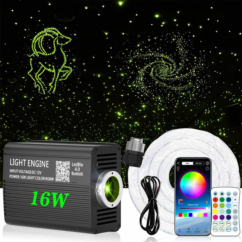 Car Headliner Shooting Star Light Fiber Optic Kit For Hyundai Tucson 2005-2026