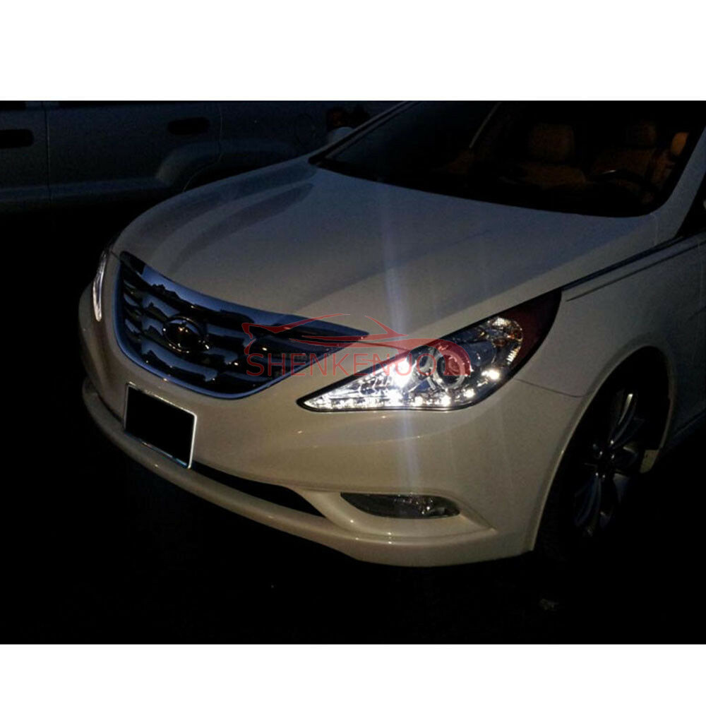 NEW CSP H7 6000K Super White 9000LM LED Headlight Bulbs Kit High Low Beam