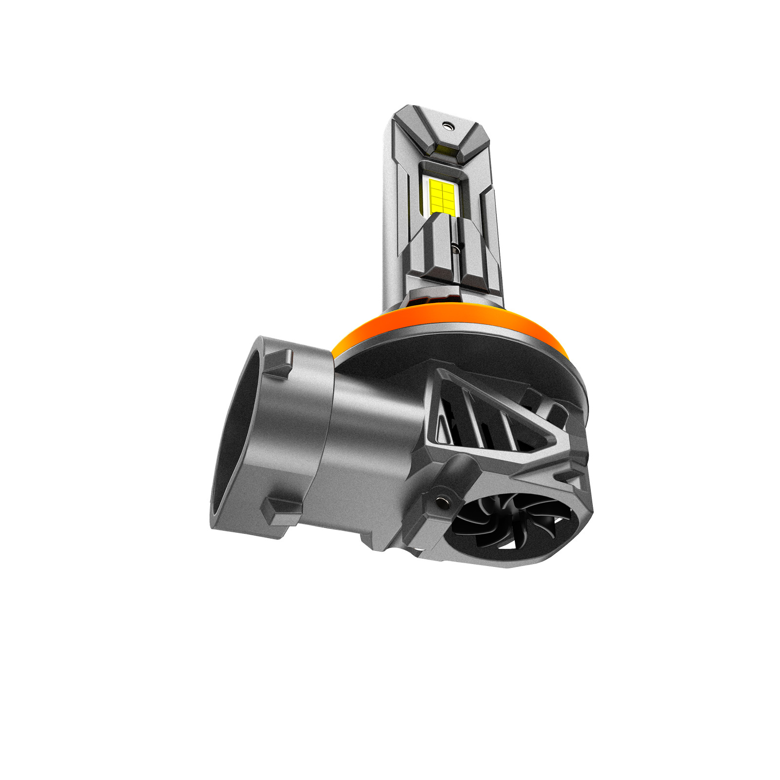90W H11 LED Headlight Bulb Plug and Play Direct Fit Cooling Fan Q26S Series