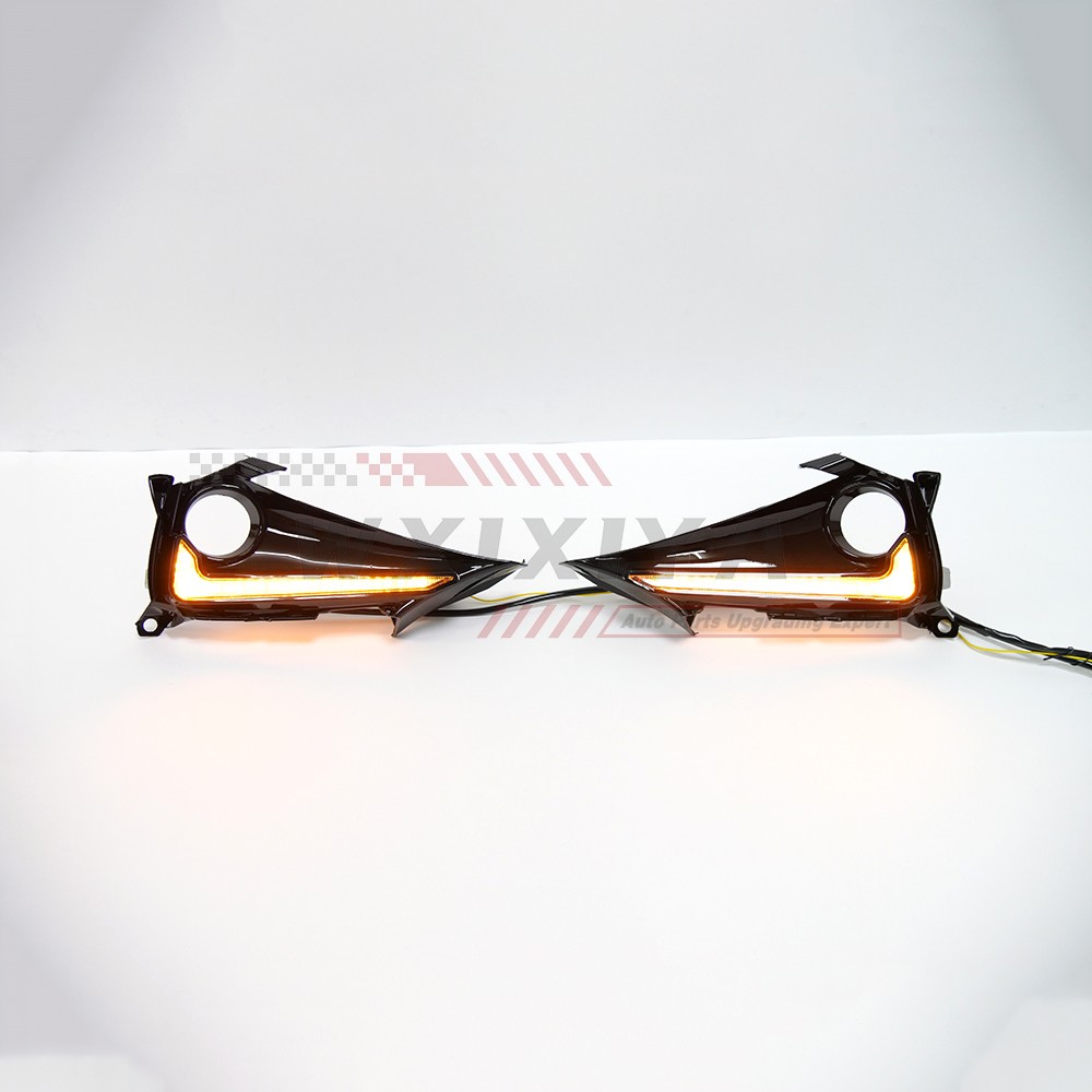Pair LED Daytime Running Light for Toyota Corolla Hatchback 19-22 DRL Fog Lamp