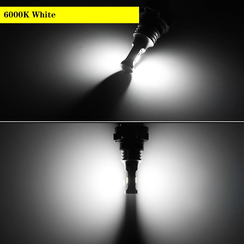 5202 LED Bulbs 6000K Xenon White Super Bright Fog Light DRL Lamps High Power
