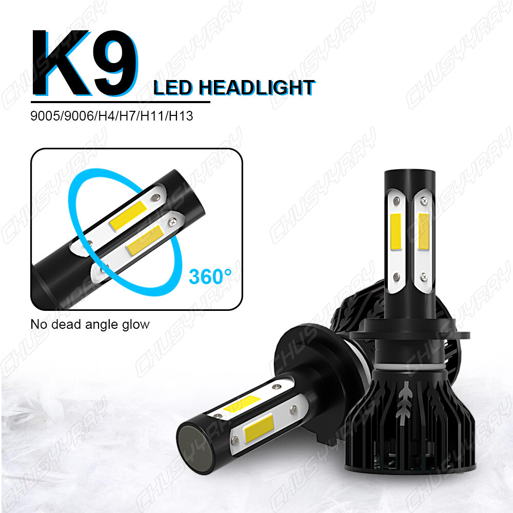 White/Yellow LED Bulbs For 2012-2017 Hyundai Veloster Headlight Fog Light Kit 6X