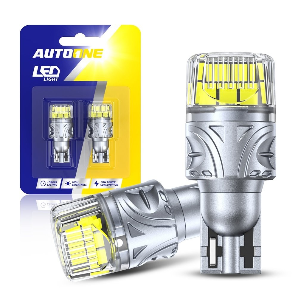 AUXITO LED Reverse Backup Light Bulbs T15 Silver Extremely Bright White 6000K