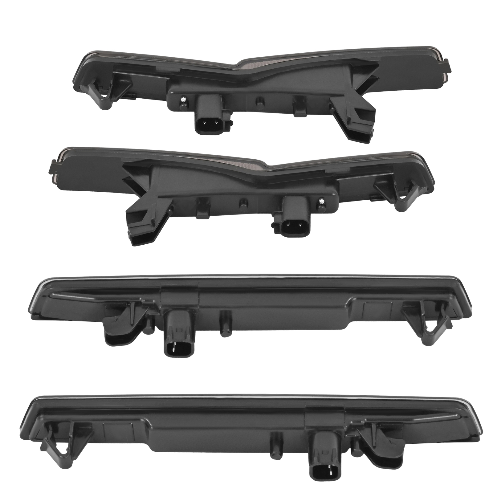For Dodge Challenger SRT Widebody 18-22 Front&Rear Smoked LED Side Marker Light