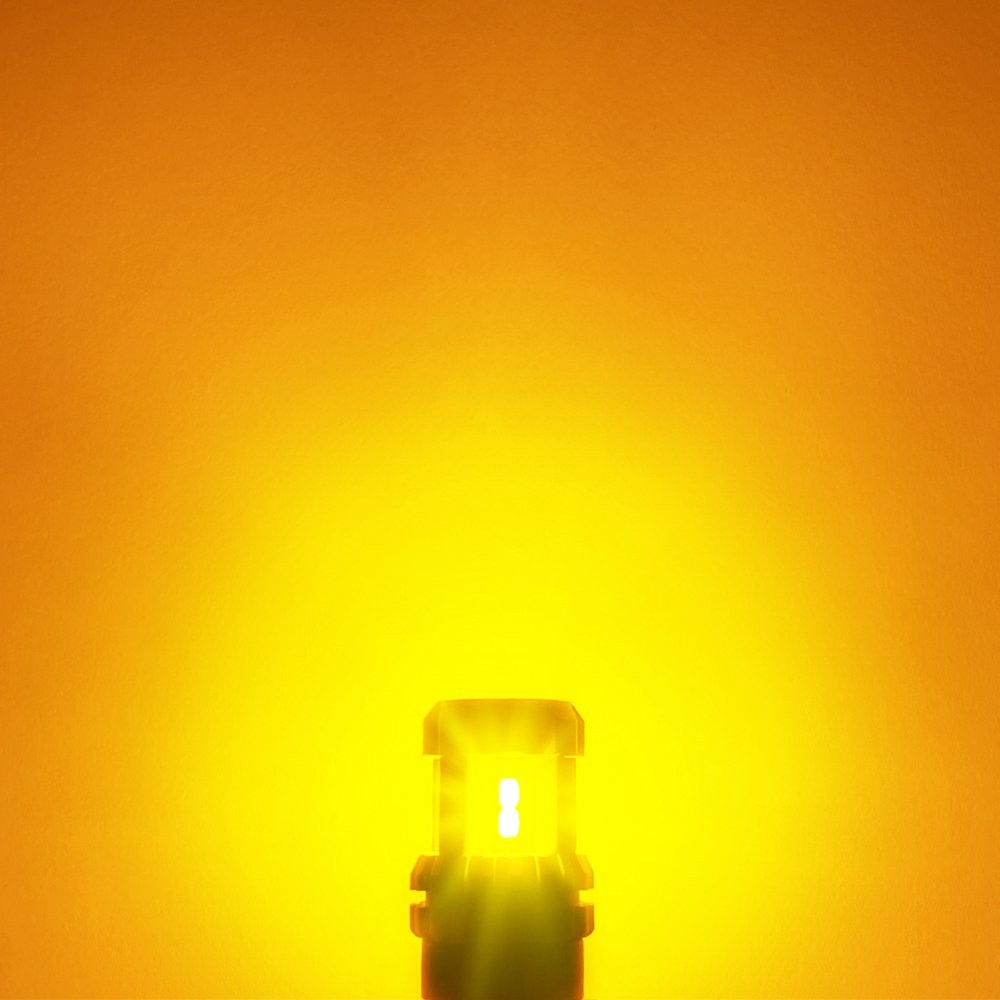 Amber 1157 7528 LED Turn Signal Blinker Parking Light Bulb Anti-Hyper Flash 2-6x