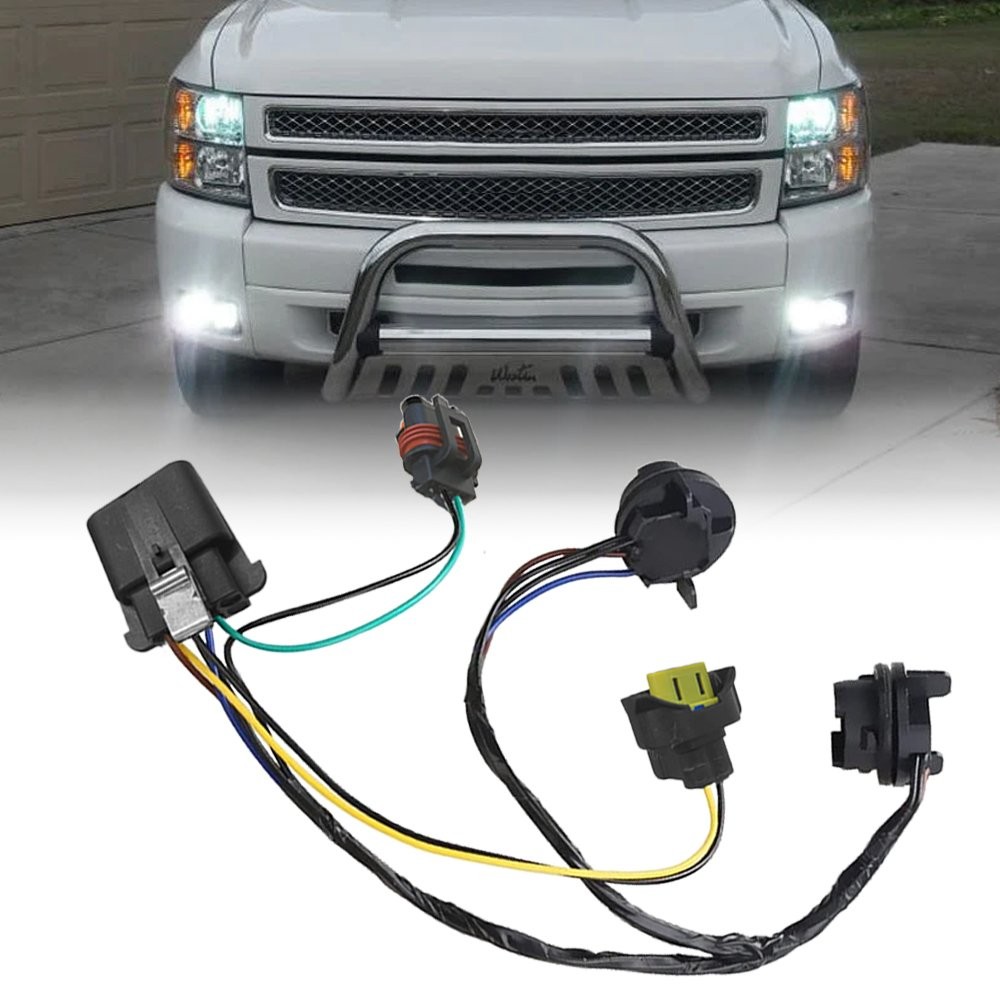 25962806 Headlight Harness Wiring 2007-13 Fit Chevrolet 1500 Silverado 2500 3500