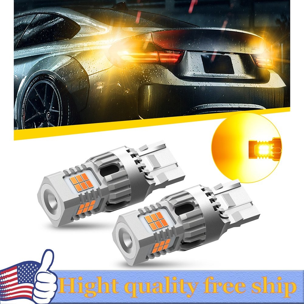 AUXITO 7440 7443 Canbus LED Turn Signal Indicator Light Bulb Error Free 4KG USA