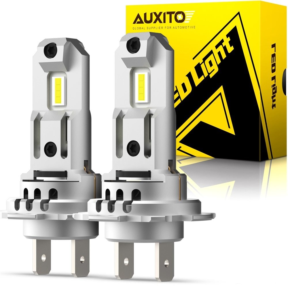 AUXITO H7 LED Headlight Bulbs High/Low Beam 6500K Bright White Wireless Canbus Y