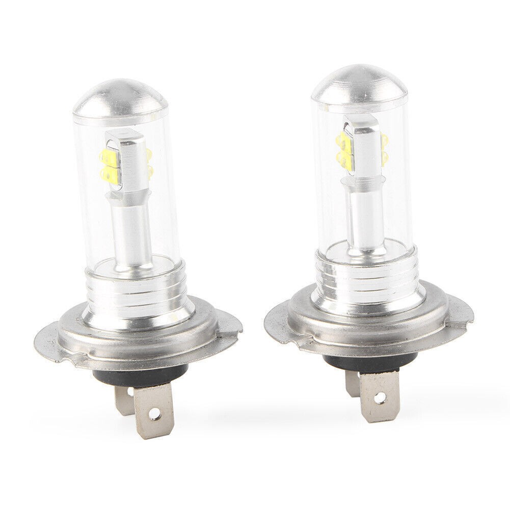 LED Headlight Fog Reading Signal Light Kits Bulb 6000K Super White 80W H7