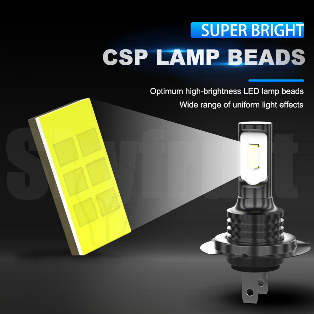 H7 LED Headlight Bulb Super Bright High Low Beam Conversion Kit 5Years Warranty