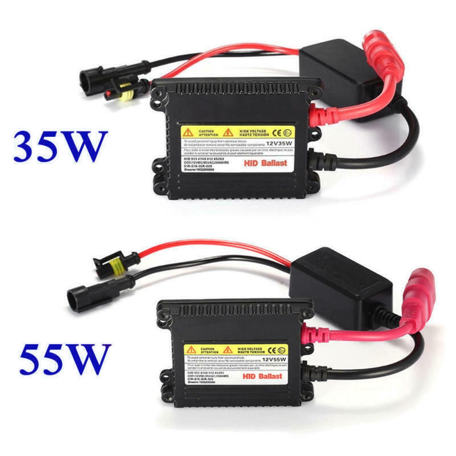 12V AutoMotive Xenon HID Replacement Conversion Kit HID Ballast 55W/35W e