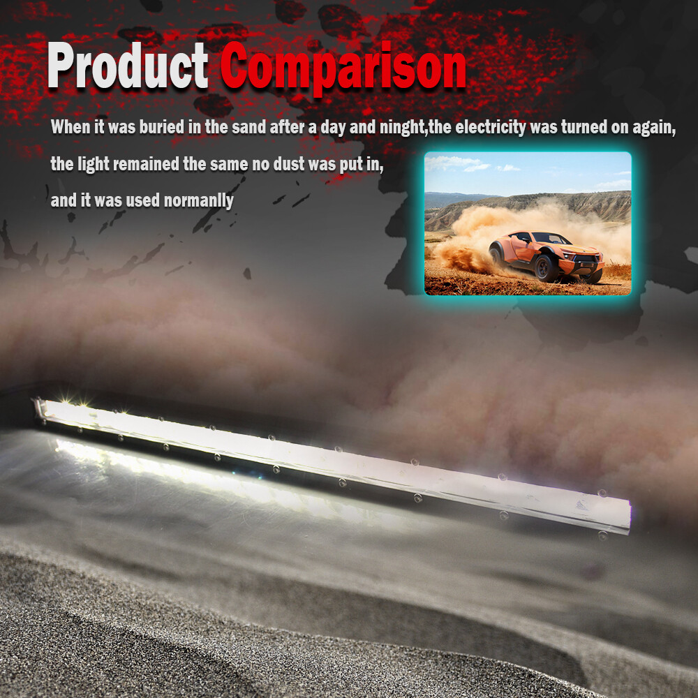 38 inch 720W Single Row Bumper LED Light Bar for GMC ATV Truck 234W 37″ 39″