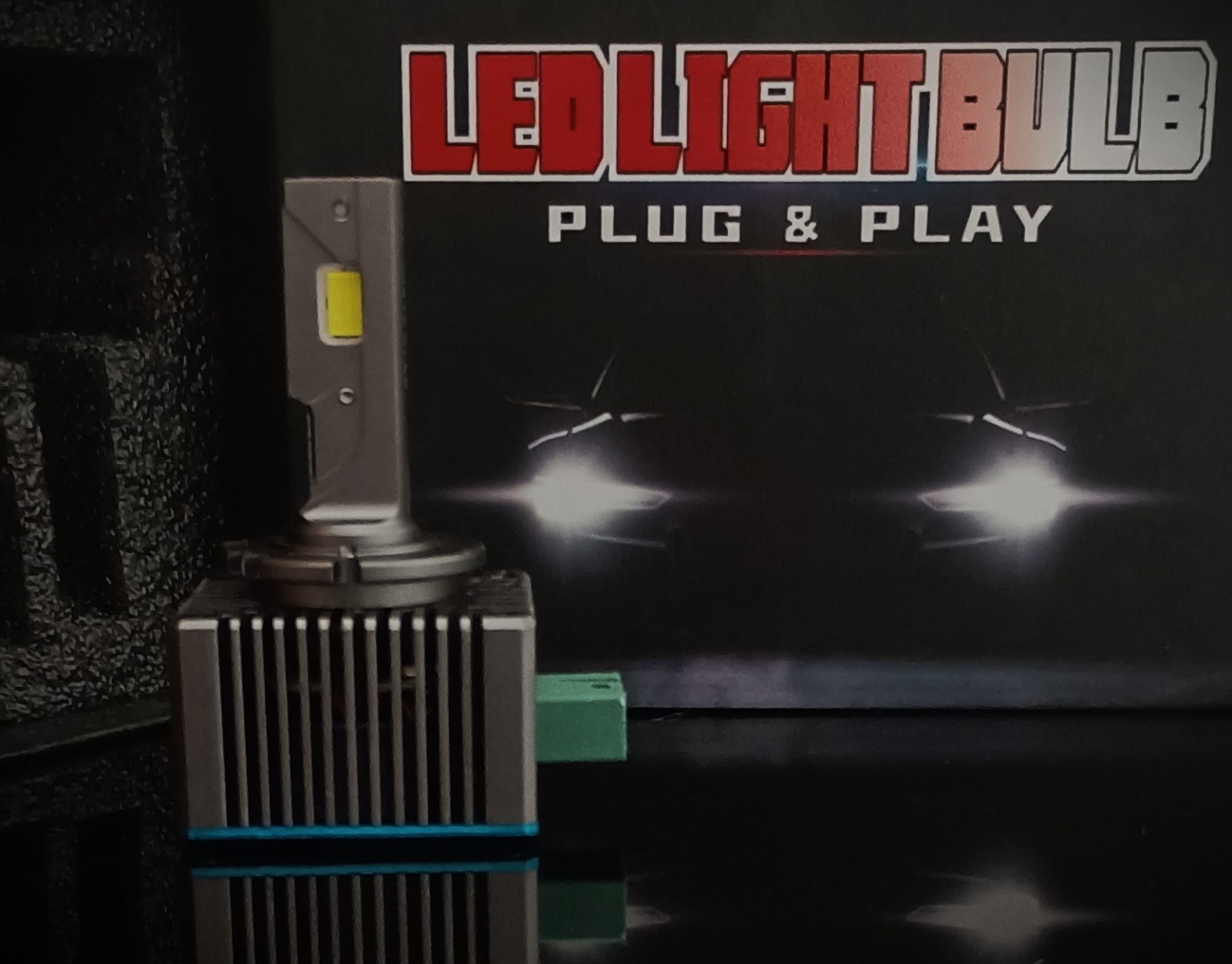 Audi Q5 8R 2008-17 X2 D3S 1:1 OEM Fit HID LED Bulbs Bright 6000K Blur,Error-Free