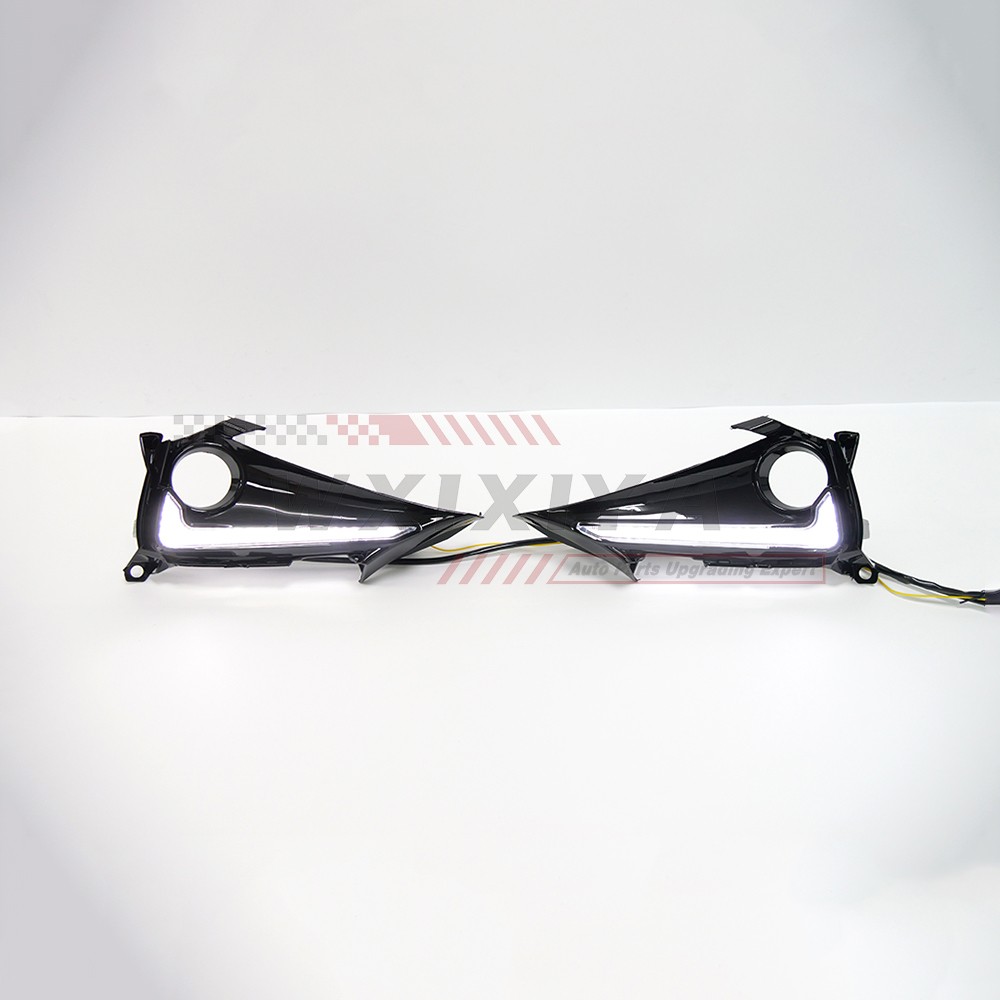 Pair LED Daytime Running Light for Toyota Corolla Hatchback 19-22 DRL Fog Lamp