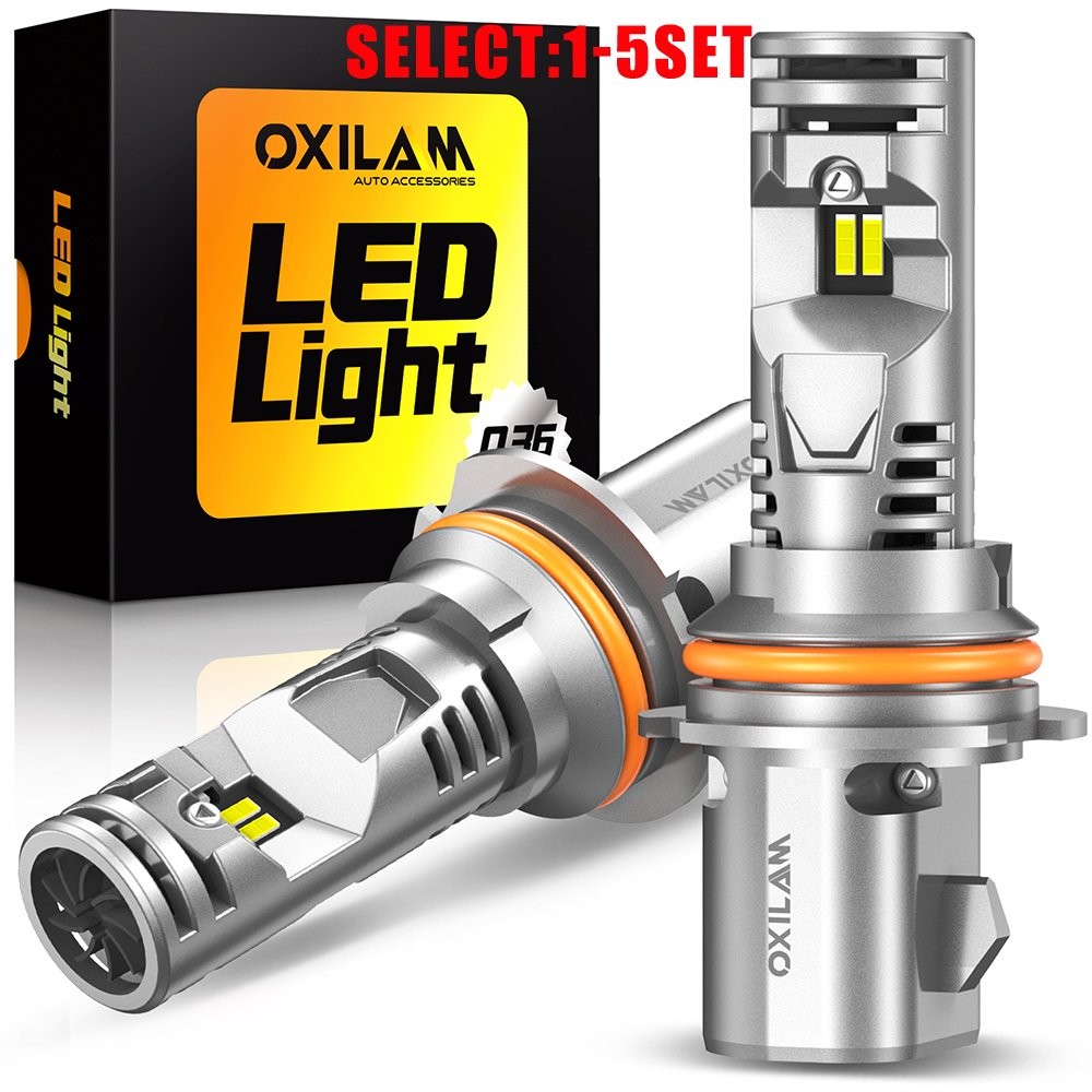 Q36 HB1 9004 LED Headlight Bulbs High Low Beam 80000LM White 6500K CANBUS 2-10X