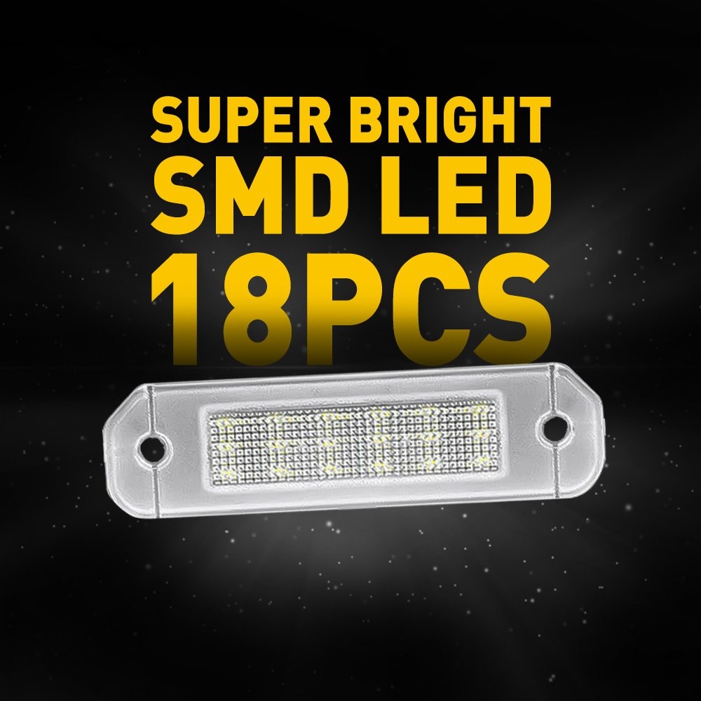 LED License Plate Lamp for 92-00 Civic Honda 2 Door Coupe Rear Tag Light EOD