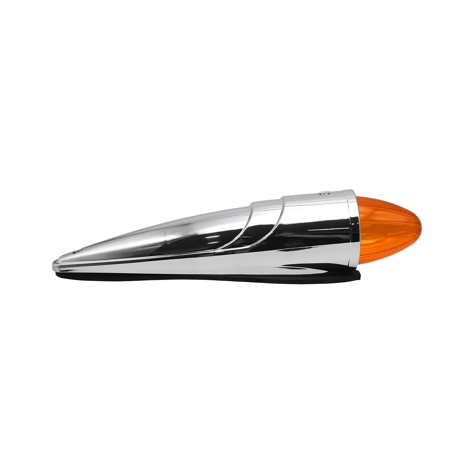 Amber Torpedo Cab Marker Lights 5Pcs Chrome LED Truck Roof Lights Top Clearance