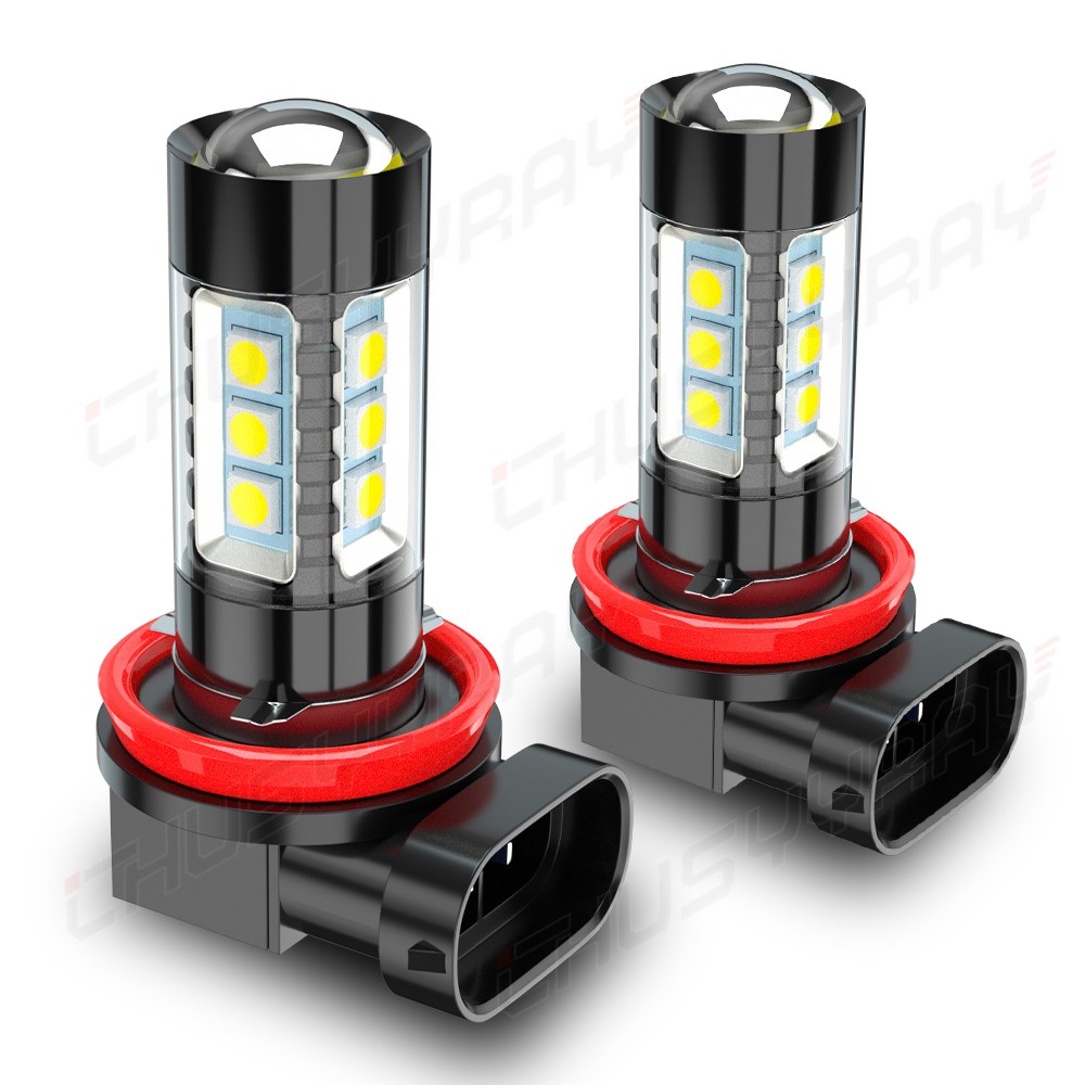 For Ford Focus 2005-07 LED Headlight Bulbs Combo 4x 9007+H11 High Low Fog Beam