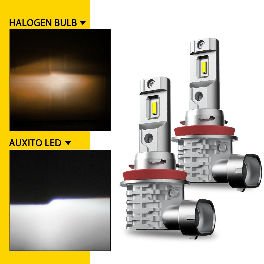 AUXITO White/Yellow H11 H8 H9 LED Fog Light Daytime running light Headlight New