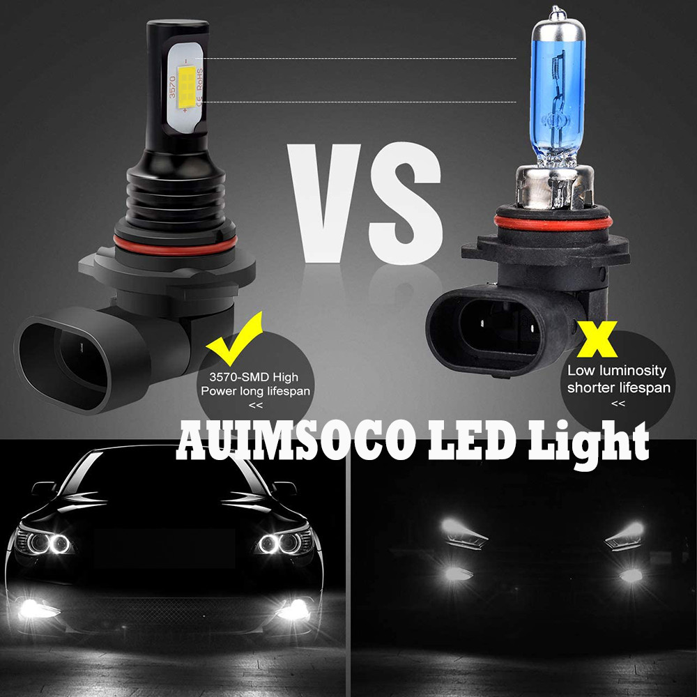 For BMW 325i 325is 325iX 1989-1991 6PCS LED Headlight Fog Light Bulbs Direct Fit