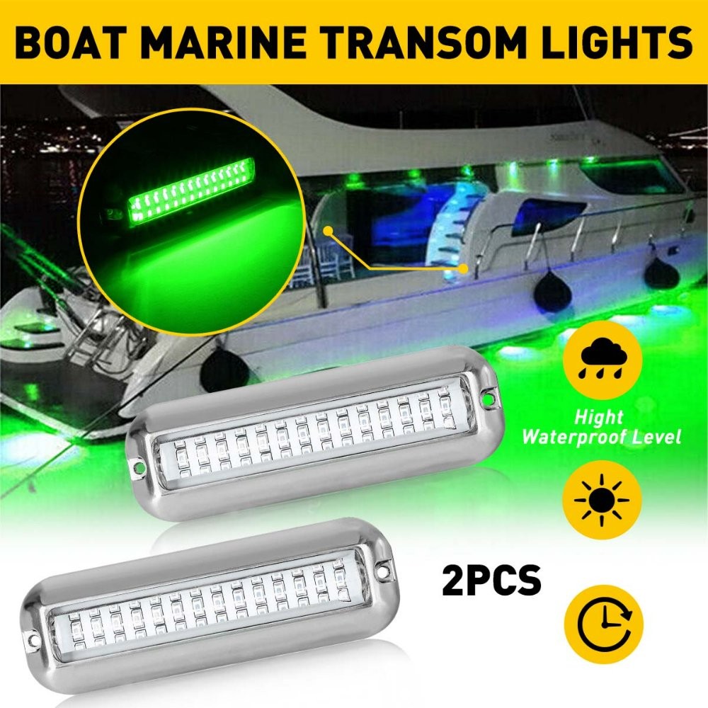 Green Navigation LED Light Marine Bow Light for Boat 12V Pontoon 24V Accessories