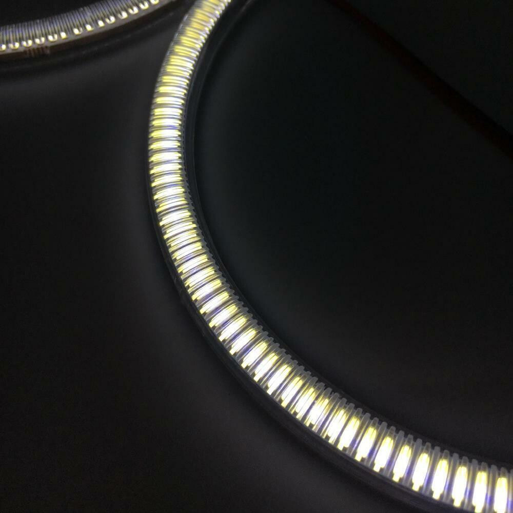 4pcs LED White Angel Eyes Lamp Halo Ring Car Headlight For BMW E36 E38 E39 E46