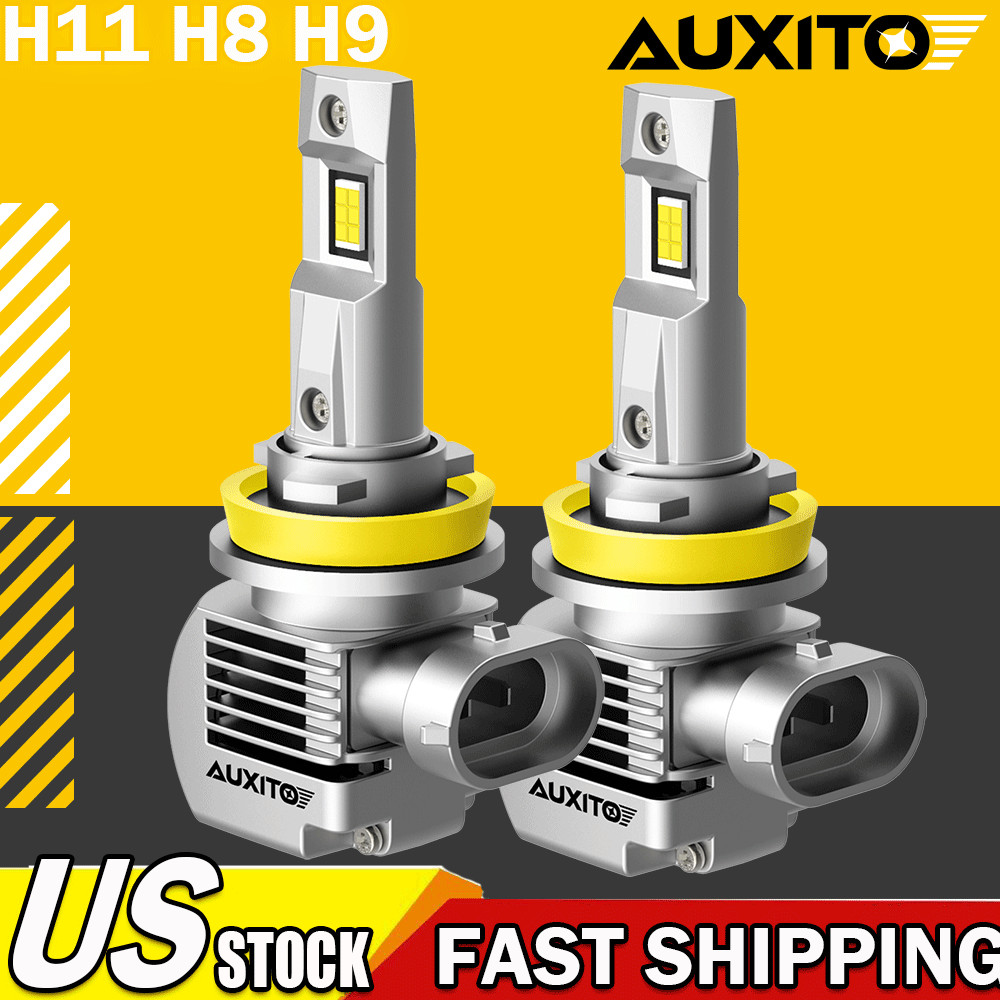 AUXITO H11 LED Headlight Kit Low Beam Bulb Super Bright Bulbs Free Return 2~10X