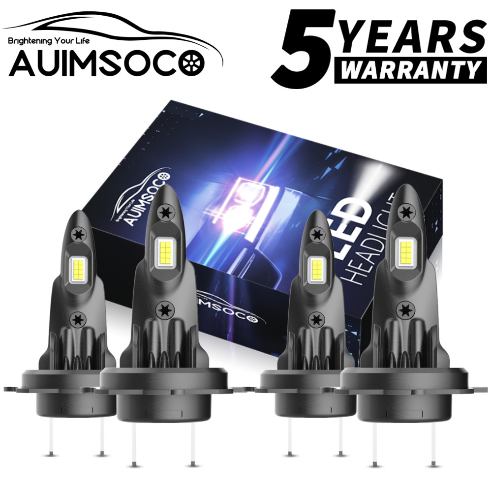 For Mercedes-Benz E350 E320 E550 6500K White LED Headlight Bulbs High Low Beam
