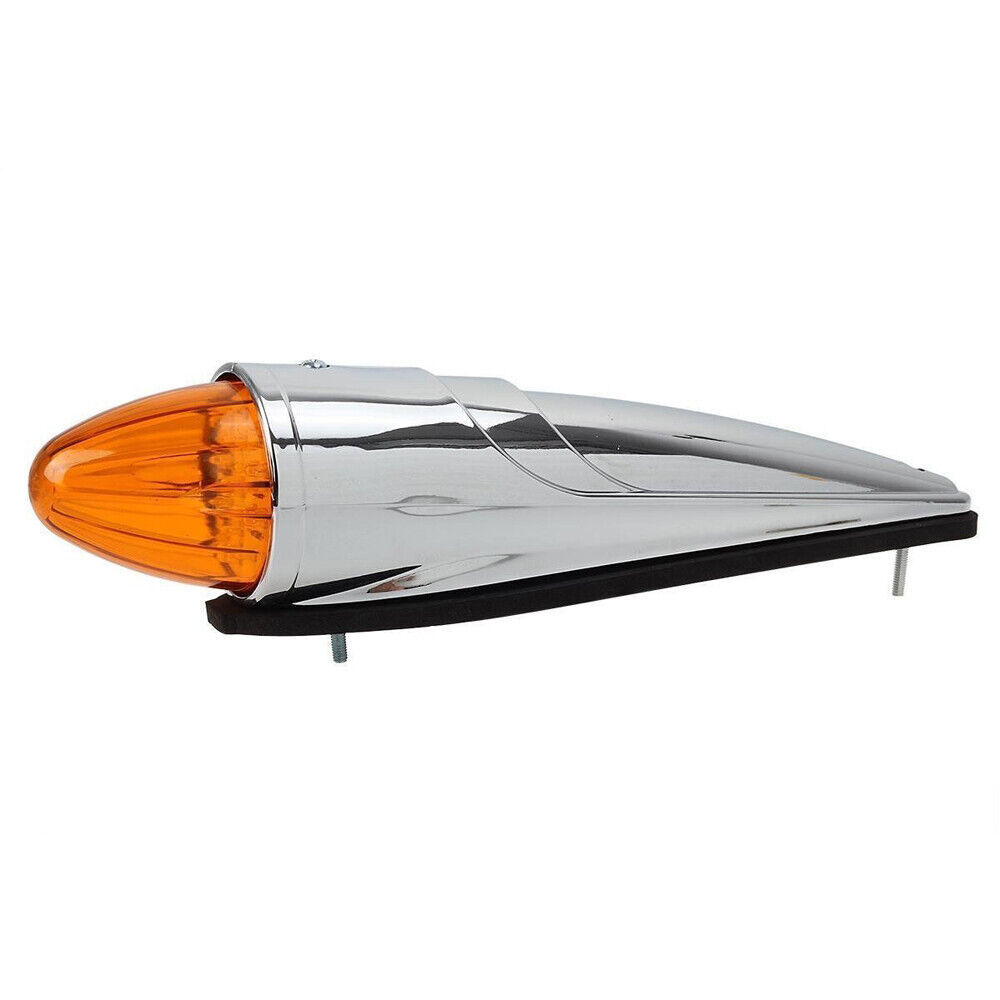 7x 17 LED Amber Torpedo Cab Marker Roof Running Top Light For Kenworth Peterbilt