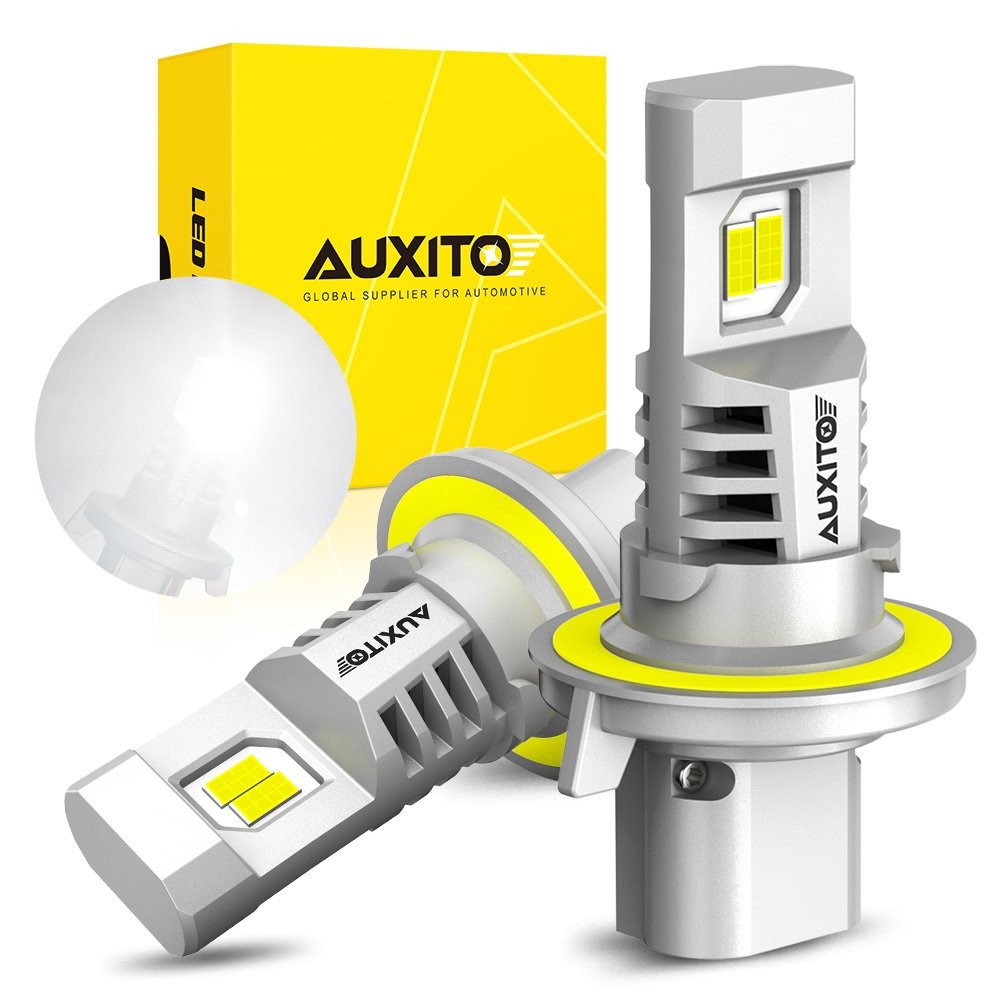 2X Canbus H13 9008 LED Headlight Bulbs Low High Beam Super Bright 30000LM White