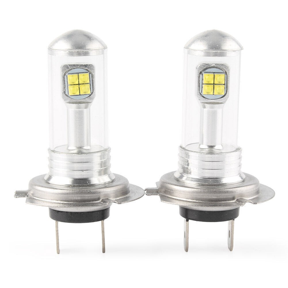 LED Headlight Fog Reading Signal Light Kits Bulb 6000K Super White 80W H7