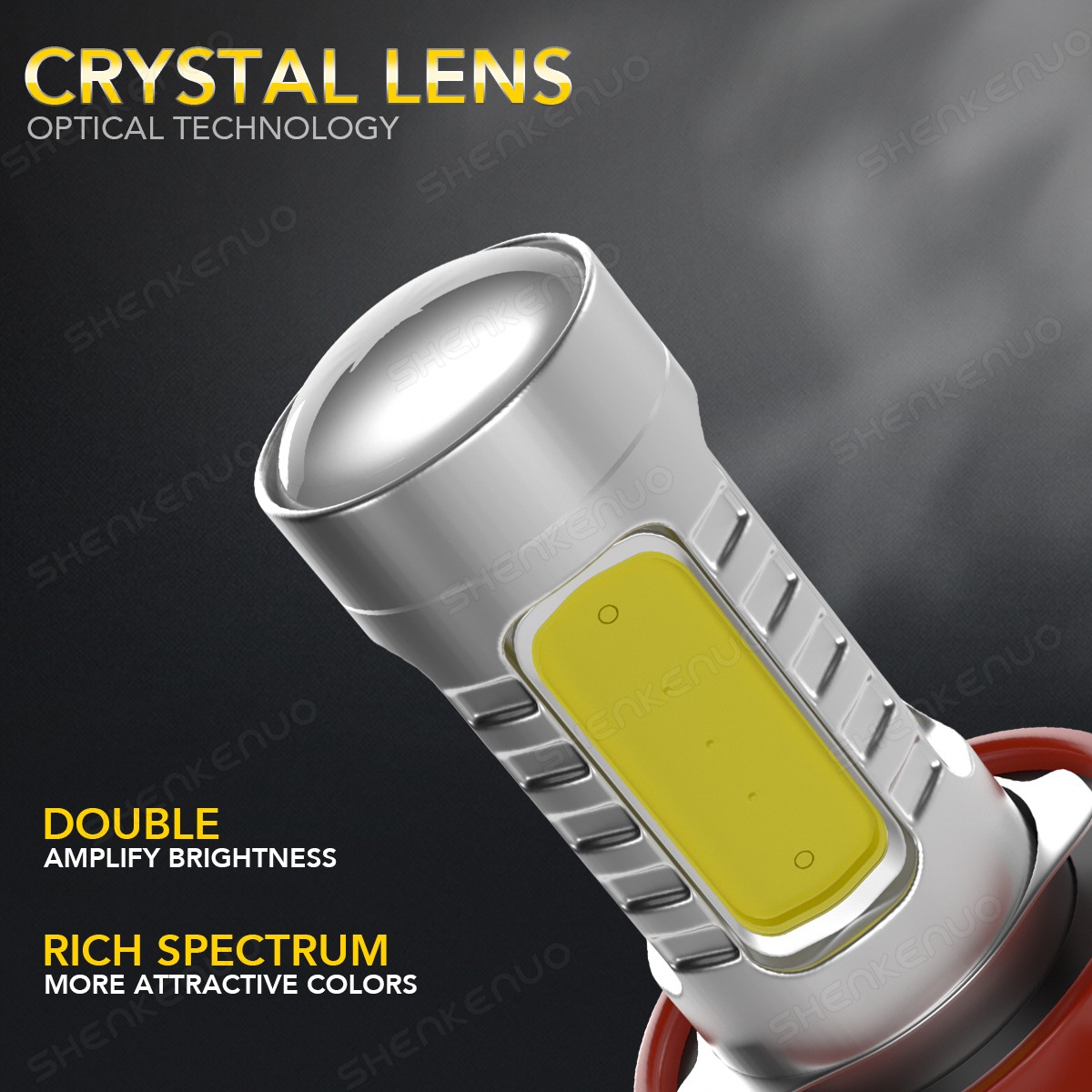 6x Combo H1+H11+H11 6000K LED Headlight High Low Beam Lamp Fog Light Bulbs Kit