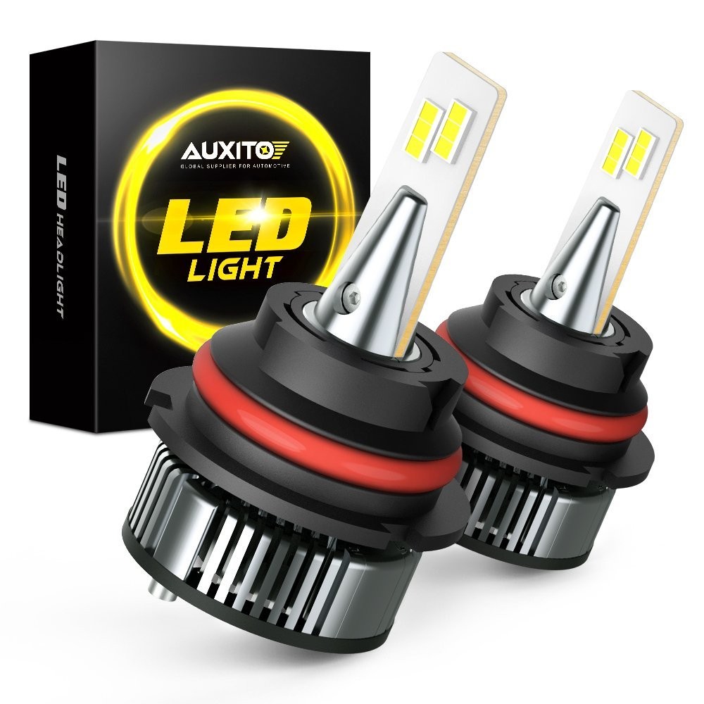 2X 9007 LED Headlight Bulbs Hi Low Beam Kit Plug&Play Super White 6000K 16000LM