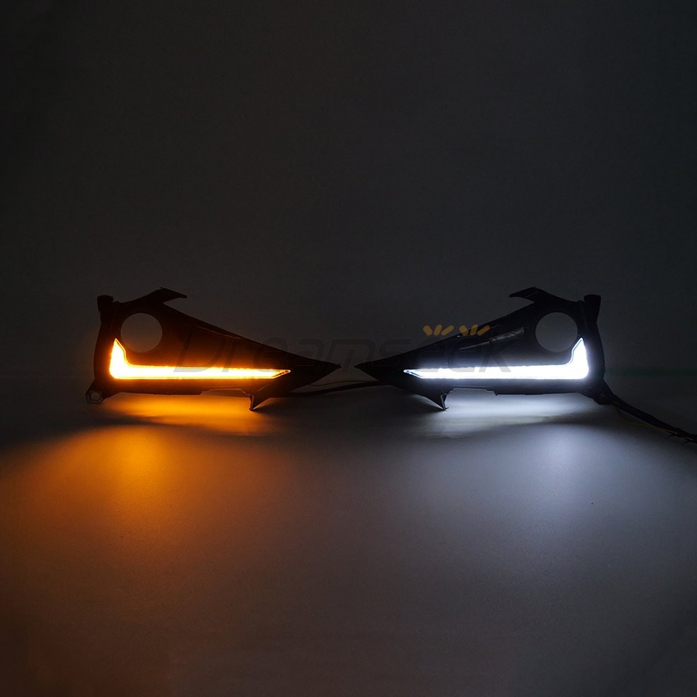 LED DRL for Toyota Corolla Hatchback 2019-22 Daytime Running Light Fog Lamp Turn