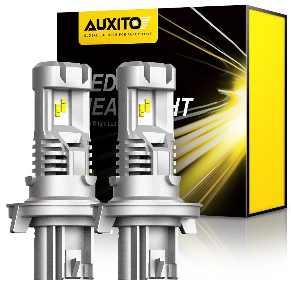 AUXITO Combo H13 9008 LED Headlight 9145 Fog Light Pack for Ford F-150 2004-2014