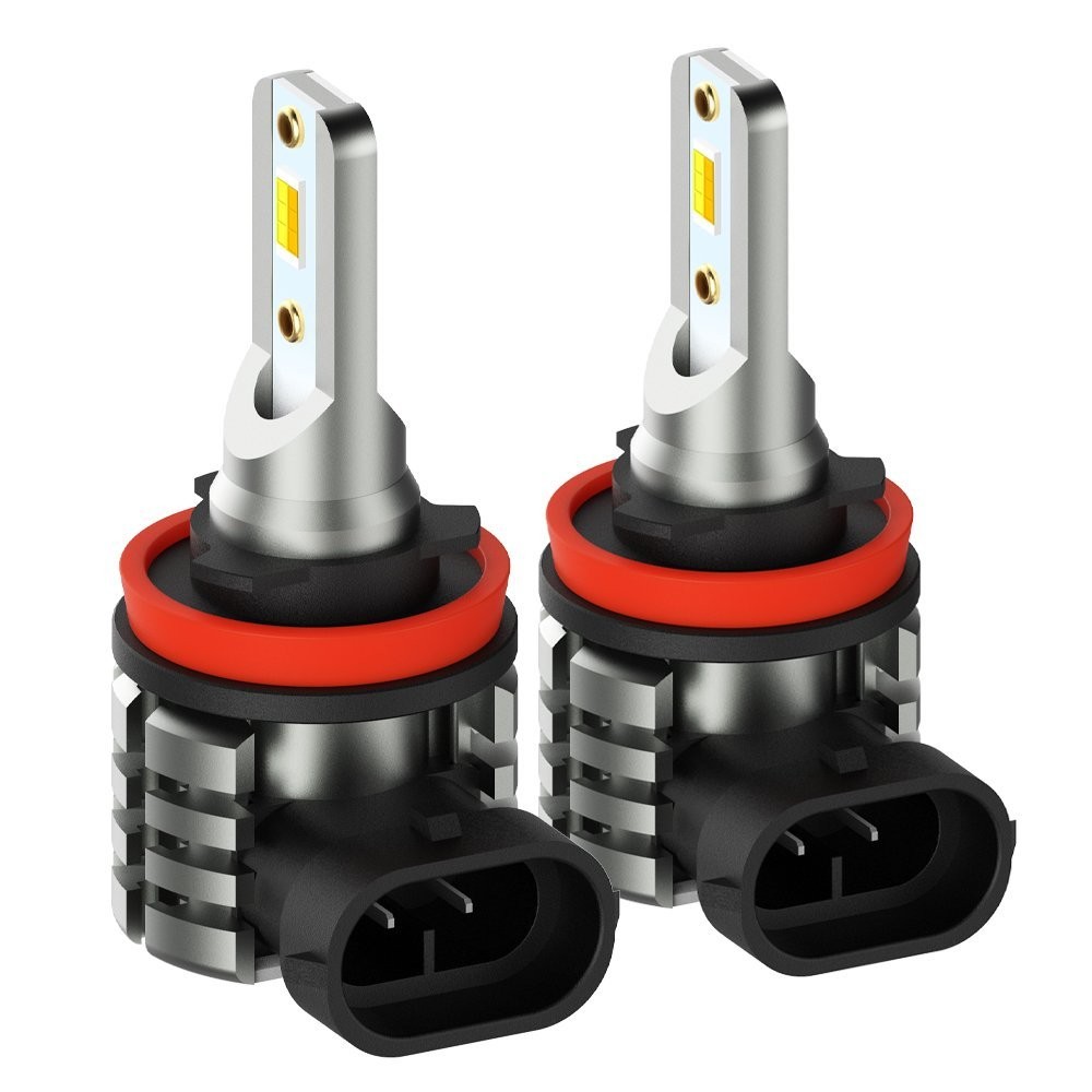 Dual Color H8 H11 LED Fog Light Driving Bulb 6000K White/Amber Yellow 3000K EXD