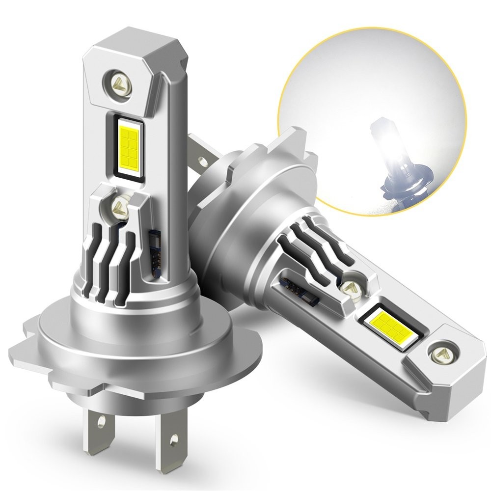 2x H7 LED Headlight Bulb High or Low Beam Super White 30000LM Lights 1-10Set