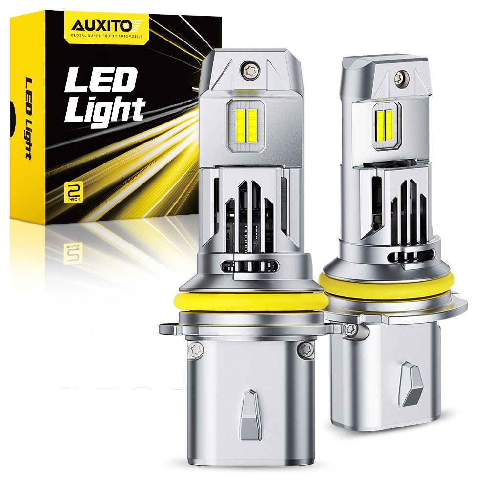 Auxito LED Headlight 9007 H/L Beam Bulb Canbus Kit 30000LM 6500K Ultra Bright EB