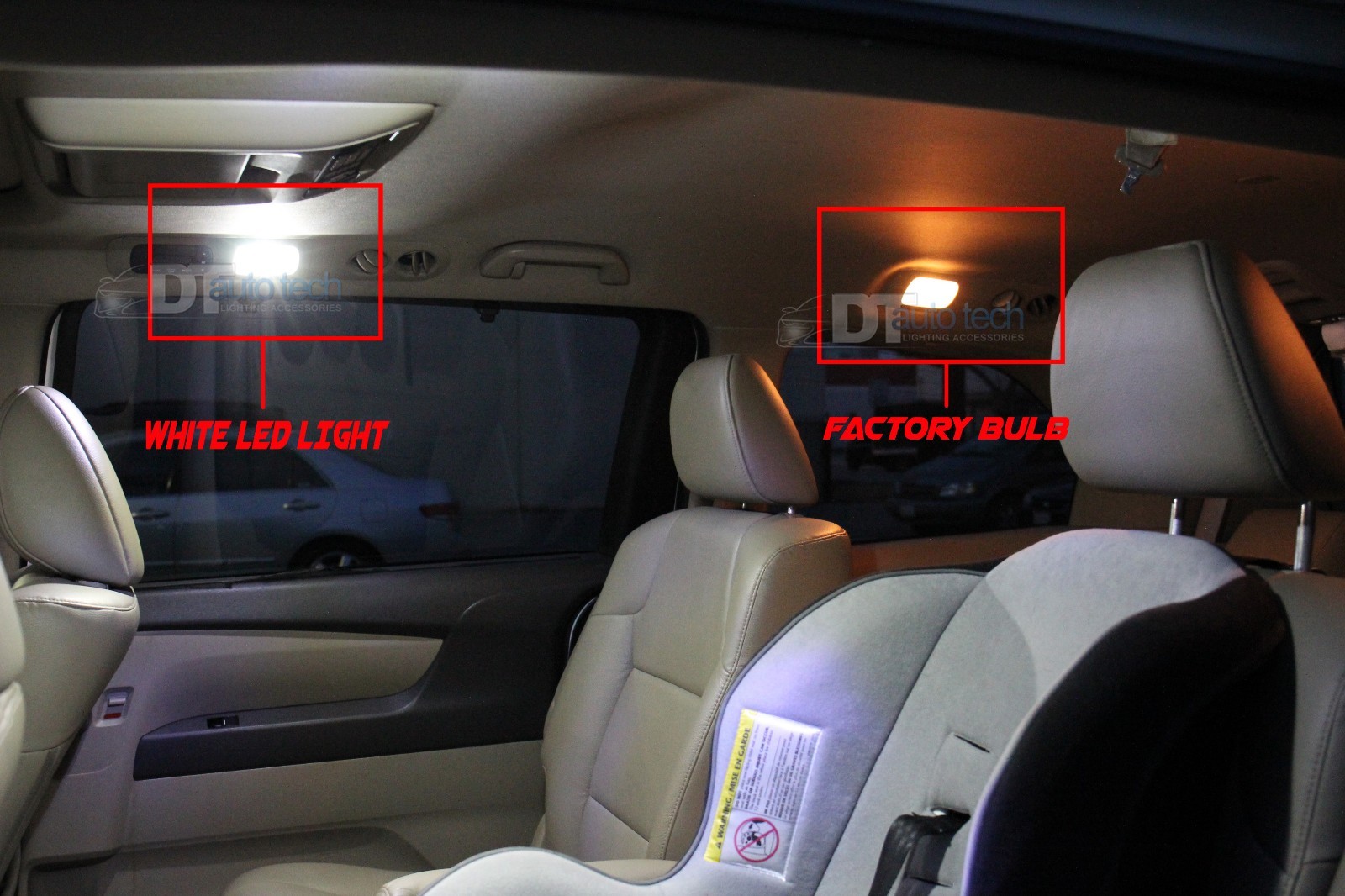 2X 31MM High Power Chip LED Map/Dome Interior Light Bulbs 6000K White