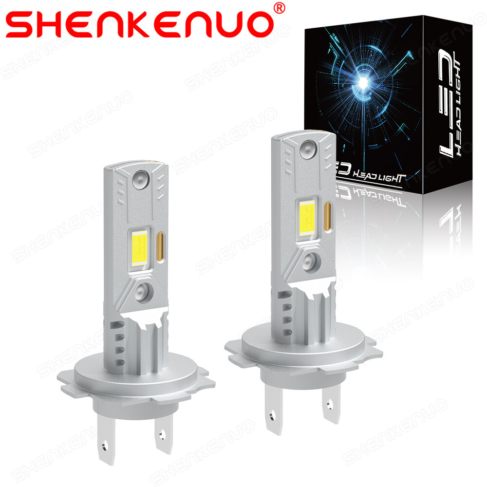 2x H7 LED Headlight Low Beam Combo 6000K Cold White Kit For Mazda 6 2011-2013