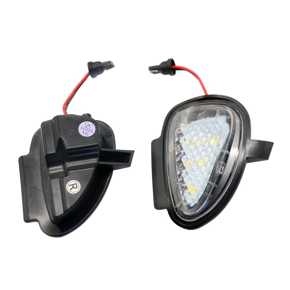 2Pcs For Volkswagen MK6 Golf GTi 2008-2014 LED Under Mirror Side Puddle Lights