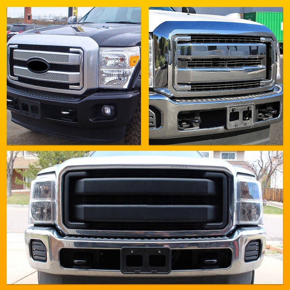Clear Lens Red&Amber Dually Bed Side Fender Marker LED Light for Ford 99-10 F350