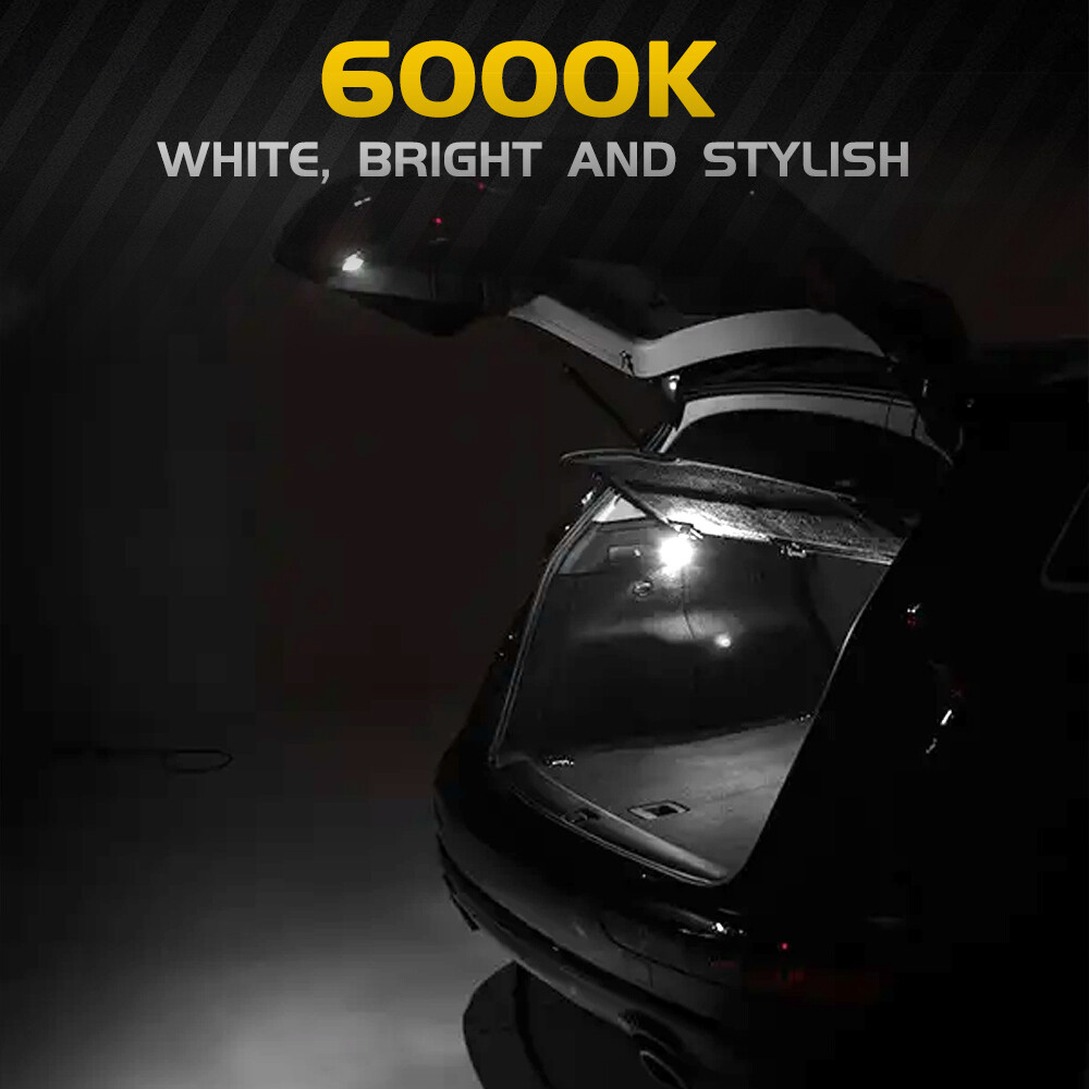 10x Interior LED Light Bulbs Reverse + Free Tool For KIA Niro 2017-2020 White
