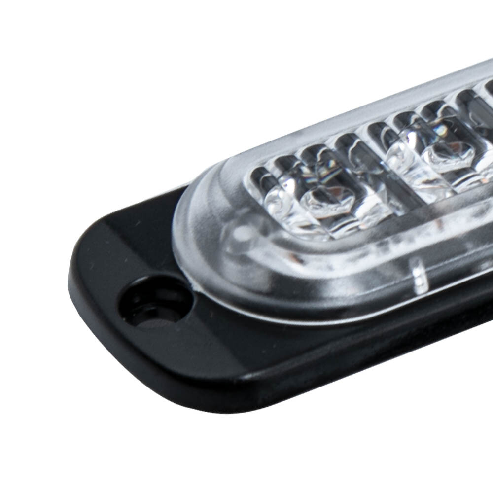 Yellow / White 10 LED Lights For Off road 4300k Diecast Aluminum Housing 18W